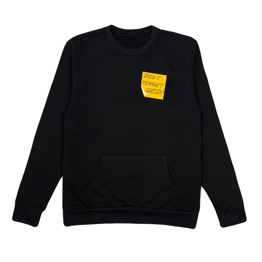 Signature DFG Black Pocket Sweatshirt